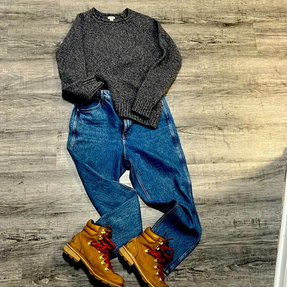 LLBean 100% wool sweater